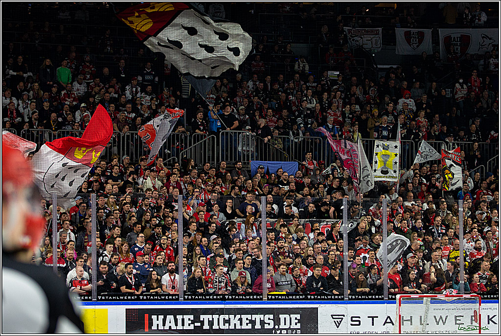 PENNY DEL; Koelner Haie-Adler Mannheim; Koeln, 21.03.2023